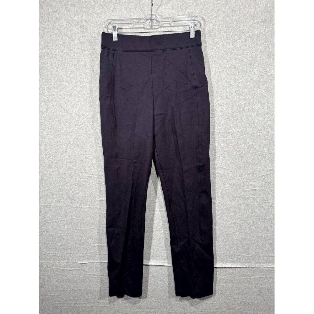 Spanx Pants Women Medium Jogger Pockets Pull On Stretch Modern Fit Black